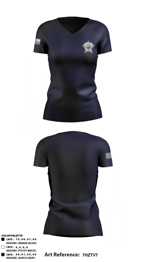 Women's Short Sleeve Vneck Shirt, , Fire Department, Teamtime, Team time, sublimation, custom sports apparel, team uniforms, spirit wear, spiritwear, sports uniforms, custom shirts, team store, custom team store, fundraiser sports, apparel fundraiser
