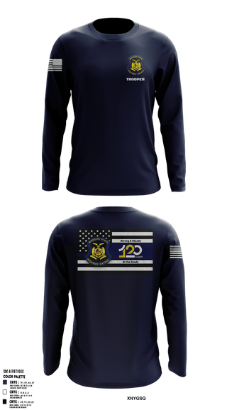 Long Sleeve Performance Shirt, MSHP Class 120, Police, Teamtime, Team time, sublimation, custom sports apparel, team uniforms, spirit wear, spiritwear, sports uniforms, custom shirts, team store, custom team store, fundraiser sports, apparel fundraiser
