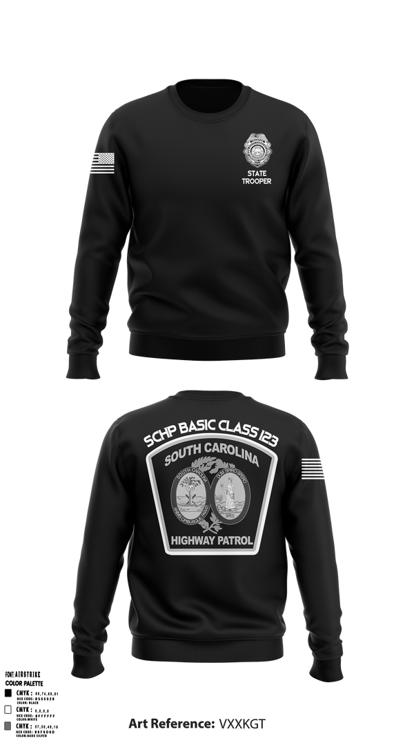 Crew Neck Sweatshirt, , Police, Teamtime, Team time, sublimation, custom sports apparel, team uniforms, spirit wear, spiritwear, sports uniforms, custom shirts, team store, custom team store, fundraiser sports, apparel fundraiser
