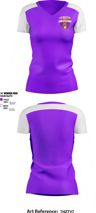 Women's Short Sleeve Vneck Shirt, Faith Christian High School, Spirit Store, Teamtime, Team time, sublimation, custom sports apparel, team uniforms, spirit wear, spiritwear, sports uniforms, custom shirts, team store, custom team store, fundraiser sports, apparel fundraiser