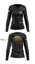 B-114 82096660 Women's Long Sleeve V-neck Shirt - 2