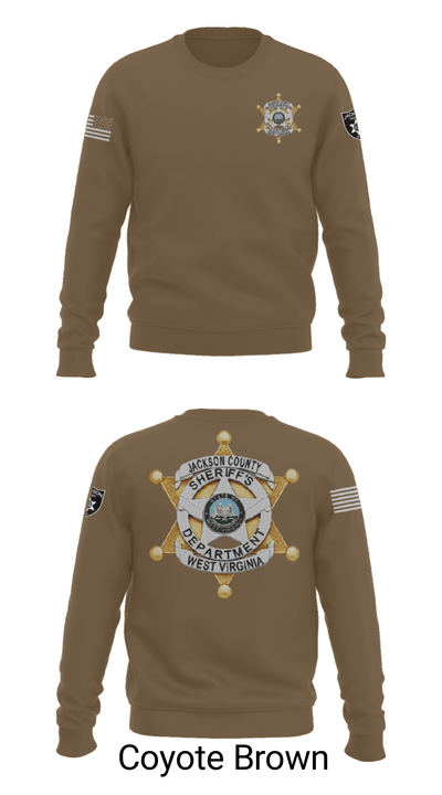 Jackson County Sheriff's Department Criminal Investigations 68509731 Crew Neck Sweatshirt - 8