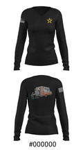 Cavalier Battalion 59114160 Women's Long Sleeve V-neck Shirt - 37