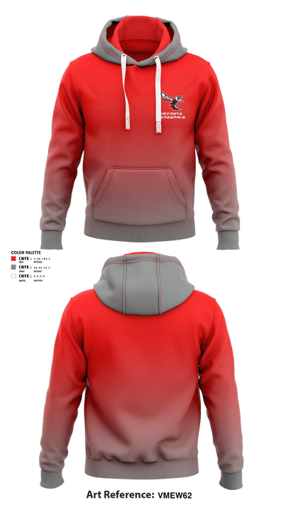 Honesdale High School Basketball 24985503 Hoodie - 3