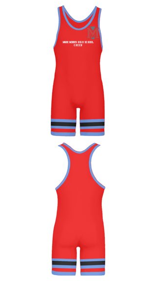 Wrestling Singlet, Mark Morris High School Cheer, Cheer, Teamtime, Team time, sublimation, custom sports apparel, team uniforms, spirit wear, spiritwear, sports uniforms, custom shirts, team store, custom team store, fundraiser sports, apparel fundraiser