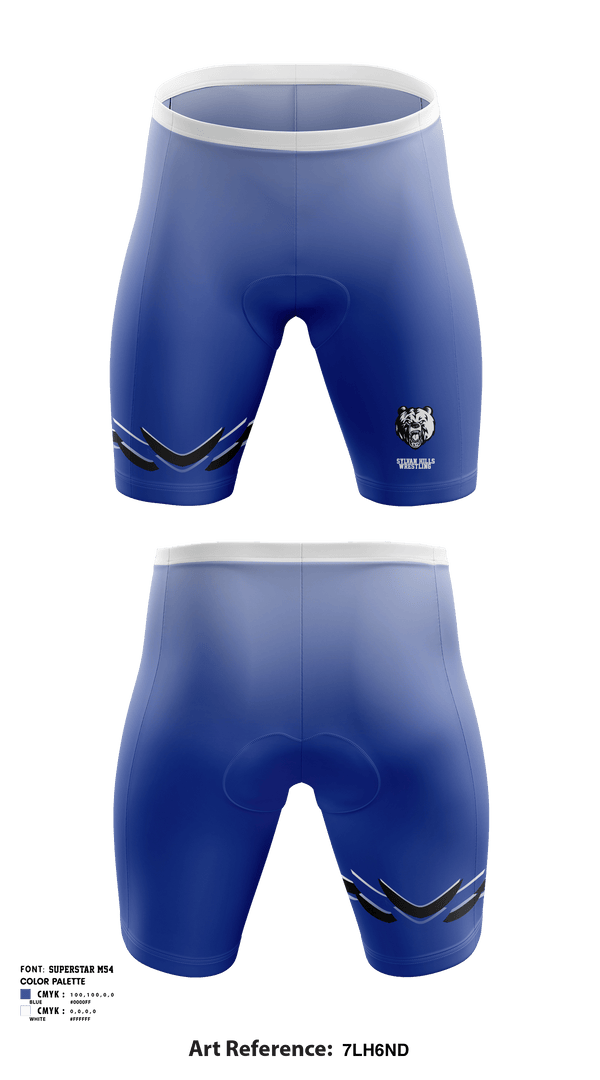 Men's Compression Shorts, Sylvan Hills High School Wrestling, Wrestling, Teamtime, Team time, sublimation, custom sports apparel, team uniforms, spirit wear, spiritwear, sports uniforms, custom shirts, team store, custom team store, fundraiser sports, apparel fundraiser