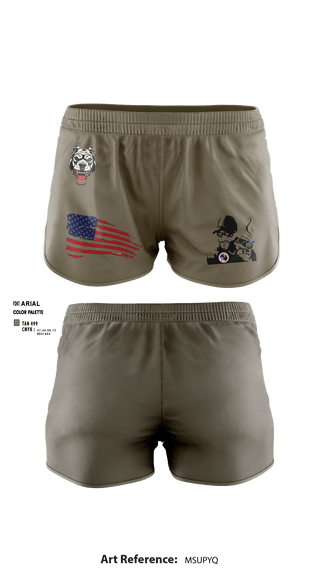 Ranger Panties, , Army, Teamtime, Team time, sublimation, custom sports apparel, team uniforms, spirit wear, spiritwear, sports uniforms, custom shirts, team store, custom team store, fundraiser sports, apparel fundraiser