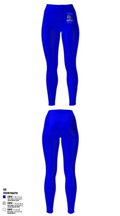 Marian High School Wrestling 1916456 Womens Leggings - 43