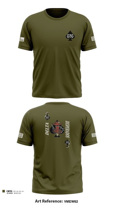 Desperados 35479259 Short Sleeve Performance Shirt - 3