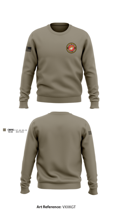 3rd Battalion 6th Marines Kilo Company 45058501 Crew Neck Sweatshirt - 2