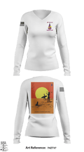HHC, 2ND BN, 3RD SFAB 35059132 Women's Long Sleeve V-neck Shirt - 52