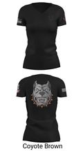 E.Co 3-82 GSAB 39598537 Women's Short Sleeve V-neck Shirt - 48