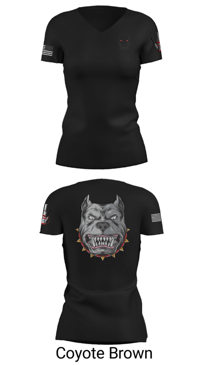 E.Co 3-82 GSAB 39598537 Women's Short Sleeve V-neck Shirt - 48