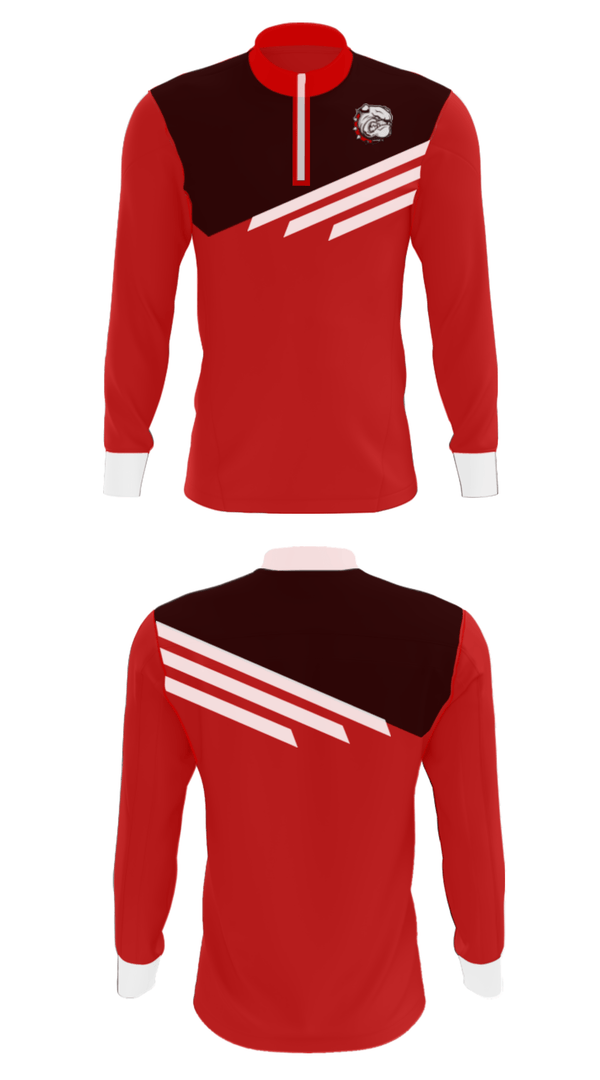 Quarter Zip Jacket, Mcpherson College Basketball, Women's Basketball, Teamtime, Team time, sublimation, custom sports apparel, team uniforms, spirit wear, spiritwear, sports uniforms, custom shirts, team store, custom team store, fundraiser sports, apparel fundraiser