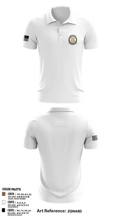 Vicenza Field Office 4611375 Short Sleeve Performance Polo - 10