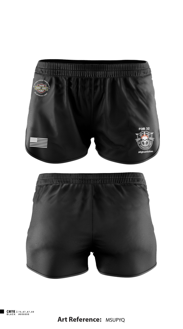 Ranger Panties, MCPOD-XVIII Airborne Corps, Army, Teamtime, Team time, sublimation, custom sports apparel, team uniforms, spirit wear, spiritwear, sports uniforms, custom shirts, team store, custom team store, fundraiser sports, apparel fundraiser