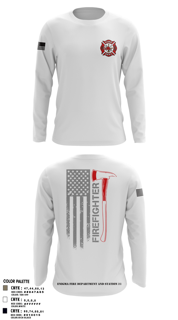 Long Sleeve Performance Shirt, enigma, station 21, Fire Department, Teamtime, Team time, sublimation, custom sports apparel, team uniforms, spirit wear, spiritwear, sports uniforms, custom shirts, team store, custom team store, fundraiser sports, apparel fundraiser