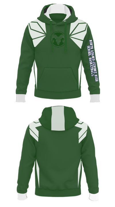 North Adams-Jerome High School Basketball 6149427 Hoodie - 22