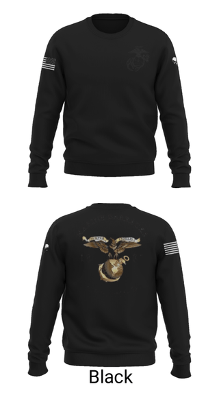 Crew Neck Sweatshirt, , Marines, Teamtime, Team time, sublimation, custom sports apparel, team uniforms, spirit wear, spiritwear, sports uniforms, custom shirts, team store, custom team store, fundraiser sports, apparel fundraiser