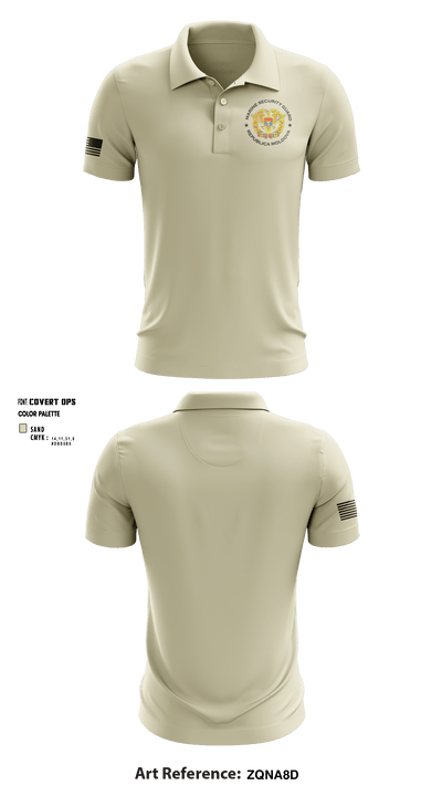 Detachment Republica Moldova 57338540 Short Sleeve Performance Polo - 10