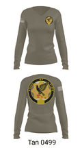 1st Squadron, 1st Cavalry Regiment 7988197 Women's Long Sleeve V-neck Shirt - 41