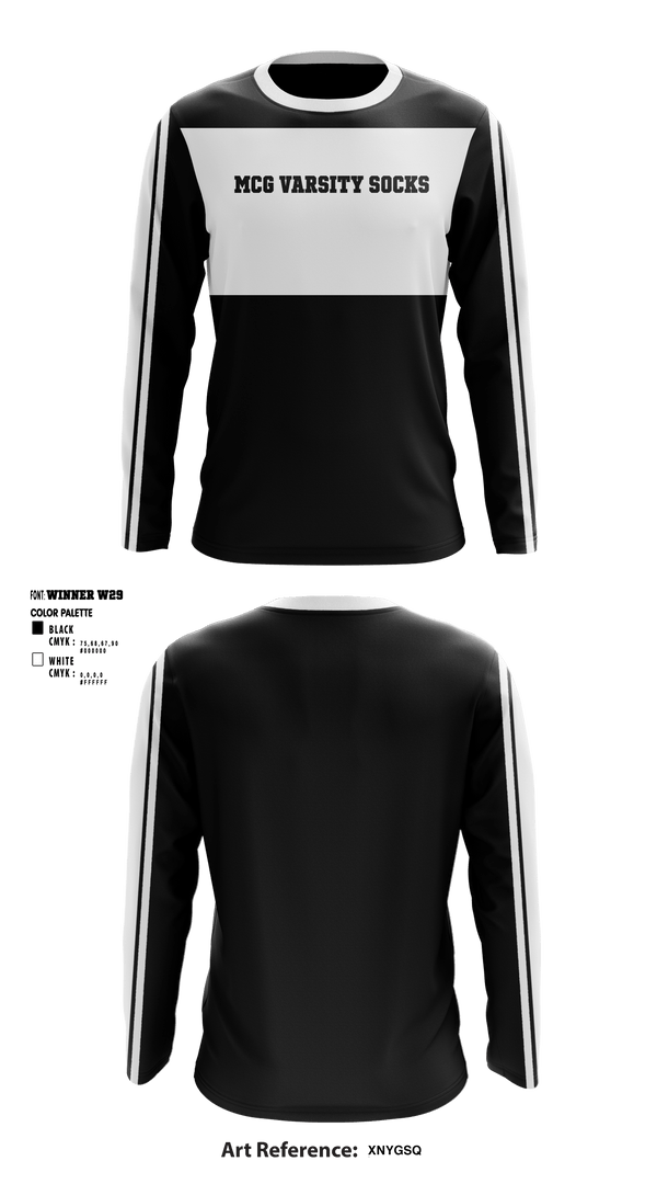 Long Sleeve Performance Shirt, McG Varsity, School Spirit Store, Teamtime, Team time, sublimation, custom sports apparel, team uniforms, spirit wear, spiritwear, sports uniforms, custom shirts, team store, custom team store, fundraiser sports, apparel fundraiser