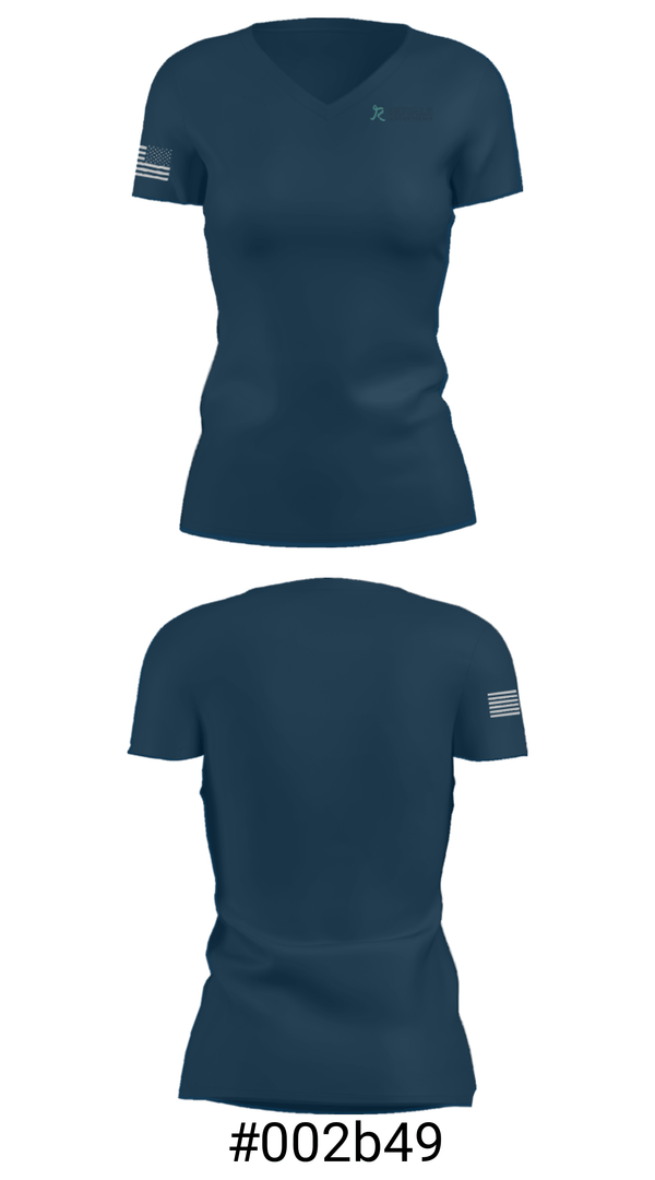 Women's Short Sleeve Vneck Shirt, Royals Advertising, , Teamtime, Team time, sublimation, custom sports apparel, team uniforms, spirit wear, spiritwear, sports uniforms, custom shirts, team store, custom team store, fundraiser sports, apparel fundraiser