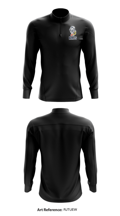 Quarter Zip Jacket, New Martinsville Junior Sports, Men's Basketball, Teamtime, Team time, sublimation, custom sports apparel, team uniforms, spirit wear, spiritwear, sports uniforms, custom shirts, team store, custom team store, fundraiser sports, apparel fundraiser