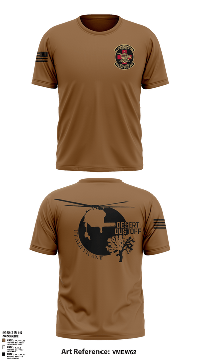 Desert Dustoff 78668049 Short Sleeve Performance Shirt - 2
