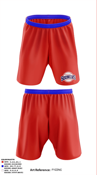 Athletic Shorts With Pockets, Sydney Sooners Baseball, Baseball, Teamtime, Team time, sublimation, custom sports apparel, team uniforms, spirit wear, spiritwear, sports uniforms, custom shirts, team store, custom team store, fundraiser sports, apparel fundraiser