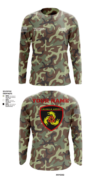 Long Sleeve Performance Shirt, , Army, Teamtime, Team time, sublimation, custom sports apparel, team uniforms, spirit wear, spiritwear, sports uniforms, custom shirts, team store, custom team store, fundraiser sports, apparel fundraiser