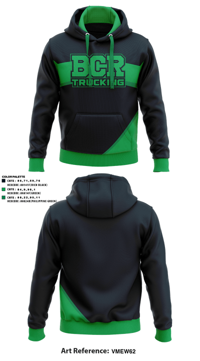 BCR TRUCKING 42106944 Hoodie - 1