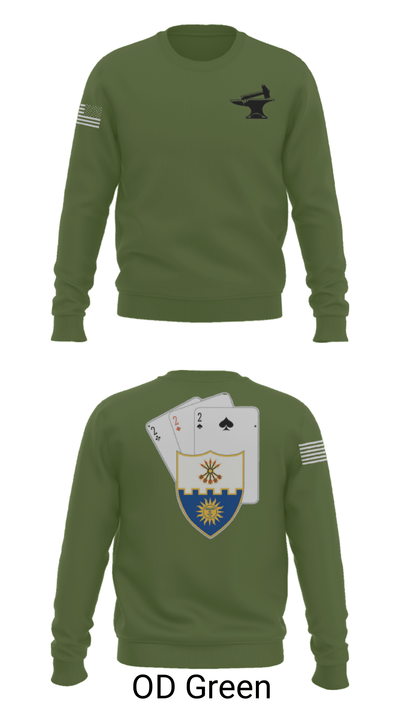 Anvil company, 2-22 Infantry 69124042 Crew Neck Sweatshirt - 10