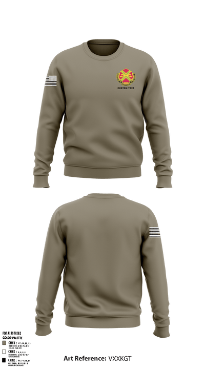 USAG Fort Sill 33635328 Crew Neck Sweatshirt - 50