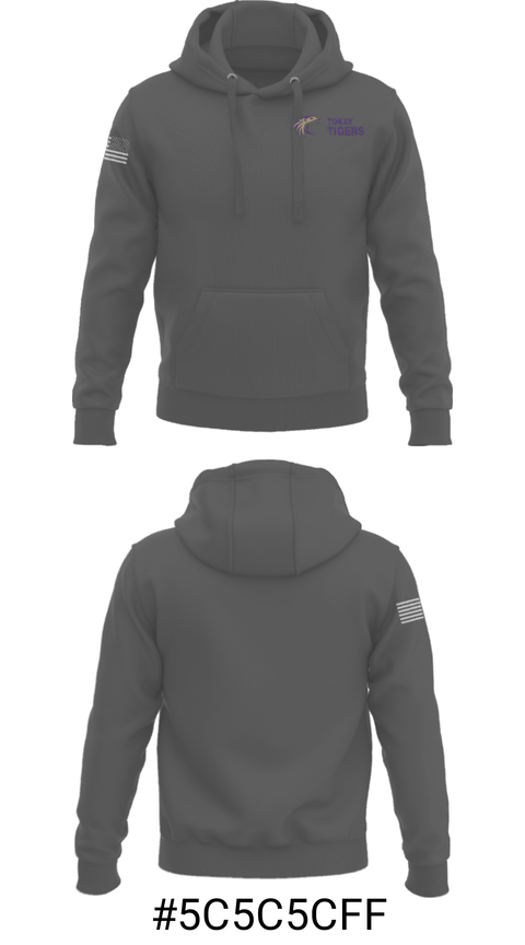 Hoodie, Tokay High School Cheer, Cheer, Teamtime, Team time, sublimation, custom sports apparel, team uniforms, spirit wear, spiritwear, sports uniforms, custom shirts, team store, custom team store, fundraiser sports, apparel fundraiser