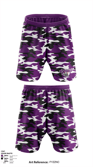 Athletic Shorts With Pockets, Strasburg Express, Baseball, Teamtime, Team time, sublimation, custom sports apparel, team uniforms, spirit wear, spiritwear, sports uniforms, custom shirts, team store, custom team store, fundraiser sports, apparel fundraiser