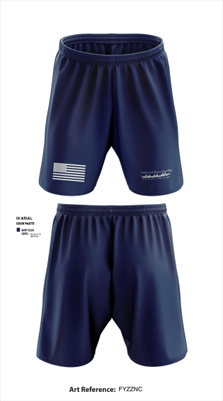 Athletic Shorts With Pockets, USCG STATION NEAH BAY, Coast Guard, Teamtime, Team time, sublimation, custom sports apparel, team uniforms, spirit wear, spiritwear, sports uniforms, custom shirts, team store, custom team store, fundraiser sports, apparel fundraiser