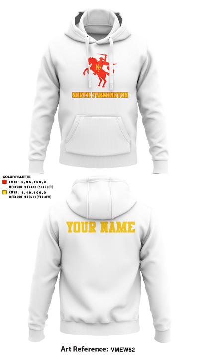 North Farmington High School Basketball 37037275 Hoodie - 38
