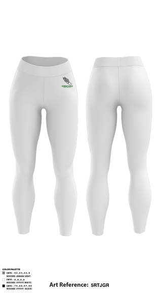 Womens Leggings, Concord High School Track, Cross Country, Teamtime, Team time, sublimation, custom sports apparel, team uniforms, spirit wear, spiritwear, sports uniforms, custom shirts, team store, custom team store, fundraiser sports, apparel fundraiser