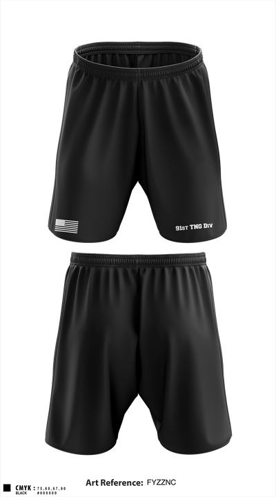 91st TNG Div 44654298 Athletic Shorts With Pockets - 1