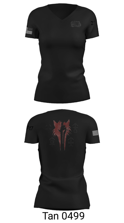 V 2/2 53497899 Women's Short Sleeve V-neck Shirt - 23