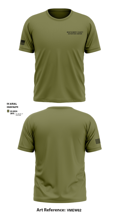 Montgomery County Detention Center 84583127 Short Sleeve Performance Shirt - 4