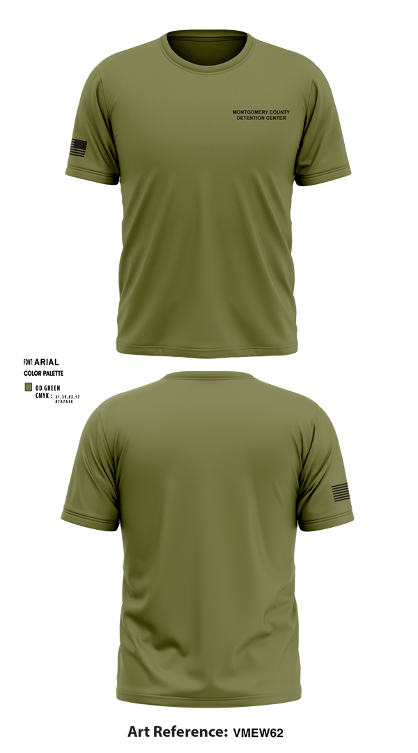 Short Sleeve Performance Shirt, Montgomery County Detention Center, Police, Teamtime, Team time, sublimation, custom sports apparel, team uniforms, spirit wear, spiritwear, sports uniforms, custom shirts, team store, custom team store, fundraiser sports, apparel fundraiser