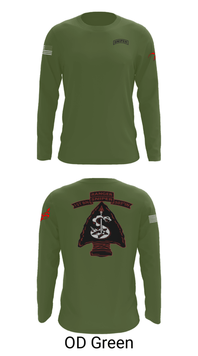1/503 Snipers 39758046 Long Sleeve Performance Shirt - 16