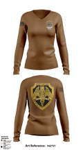 566 MCAS 1040274 Women's Long Sleeve V-neck Shirt - 62