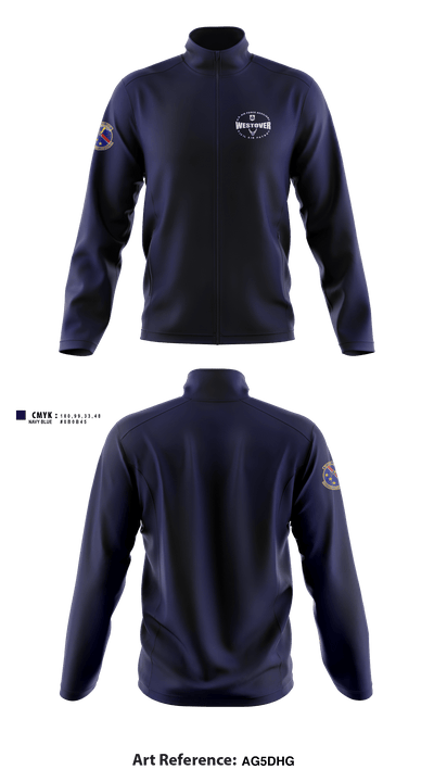 Westover Composite Squadron 58741877 Fleece Jacket - 7