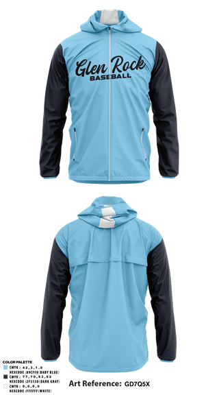 Windbreaker, Glen Rock Panthers 12U, Baseball, Teamtime, Team time, sublimation, custom sports apparel, team uniforms, spirit wear, spiritwear, sports uniforms, custom shirts, team store, custom team store, fundraiser sports, apparel fundraiser