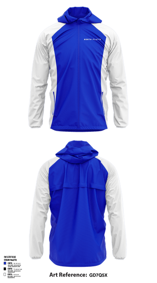 Windbreaker, North Platte High School, Spirit Store, Teamtime, Team time, sublimation, custom sports apparel, team uniforms, spirit wear, spiritwear, sports uniforms, custom shirts, team store, custom team store, fundraiser sports, apparel fundraiser