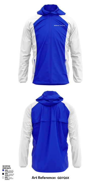 North Platte High School 34835517 Windbreaker - 1