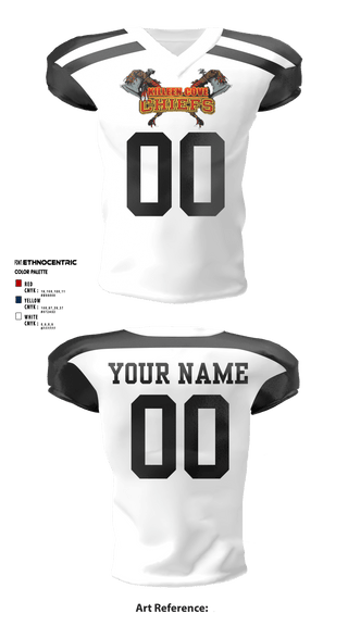 Football Jersey, Copperas Chiefs, Football, Teamtime, Team time, sublimation, custom sports apparel, team uniforms, spirit wear, spiritwear, sports uniforms, custom shirts, team store, custom team store, fundraiser sports, apparel fundraiser